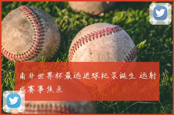 南非世界杯最远进球纪录诞生 远射成赛事焦点